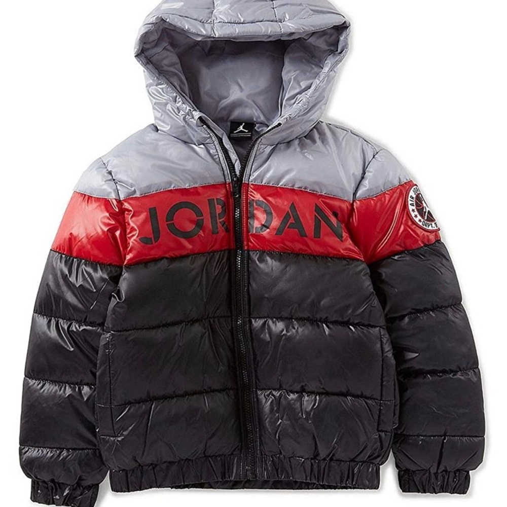 NWT AIR JORDAN BUBBLE JACKET BOYS L